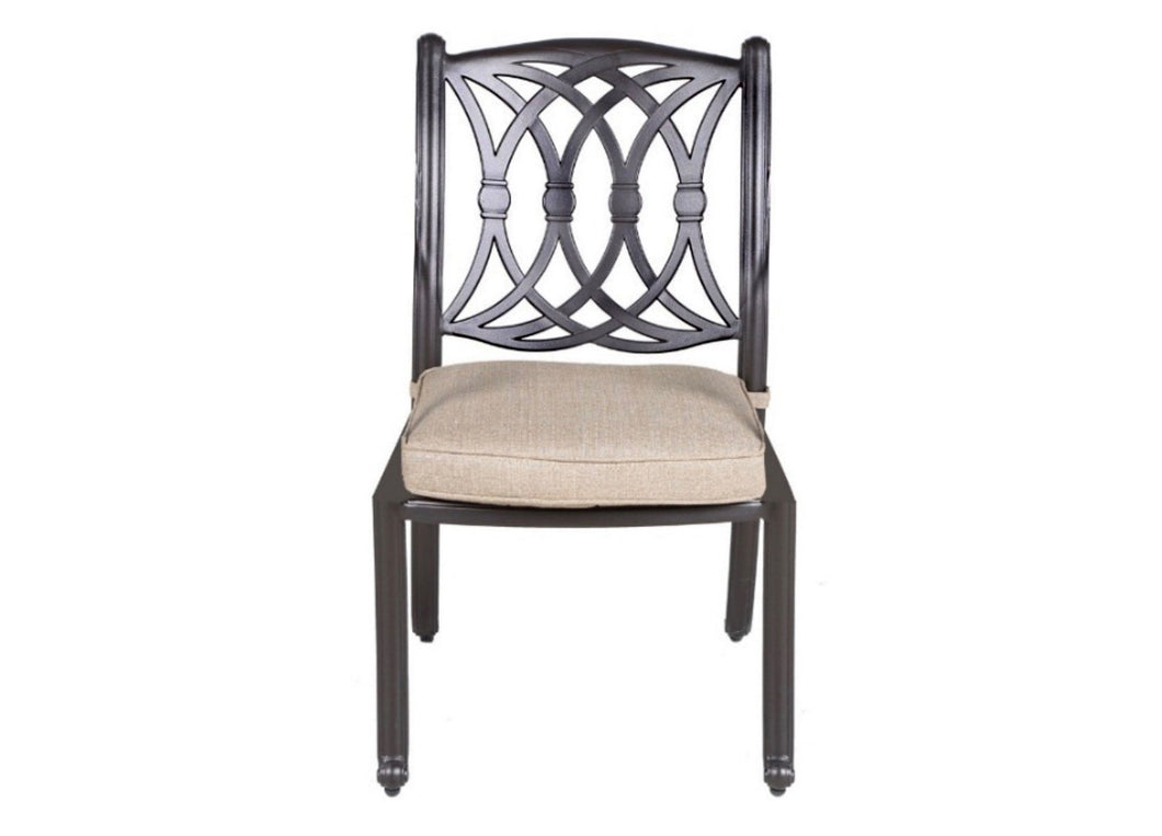 Armless Dining Chair (Classic) w/ Sunbrella Cushion (Container Order Only)