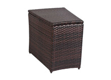 Load image into Gallery viewer, Aztec Curved Circular Accent Table With Storage