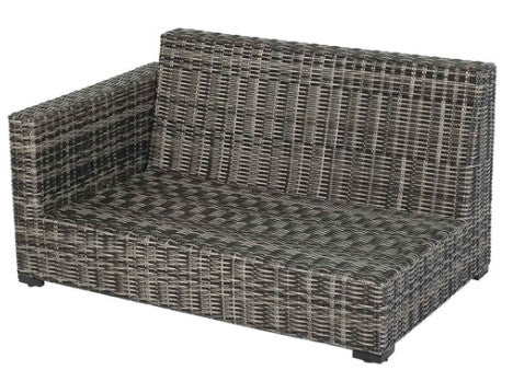 Aztec Dark Sectional Loveseat Right Arm Facing