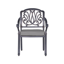 Load image into Gallery viewer, Aluminum Dining Armchair With Sunbrella Cushion
