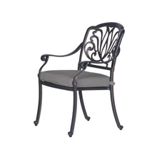 Load image into Gallery viewer, Aluminum Dining Armchair With Sunbrella Cushion
