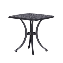 Load image into Gallery viewer, 21&quot; Side Table in Gunmetal Gray, Outdoor End Table
