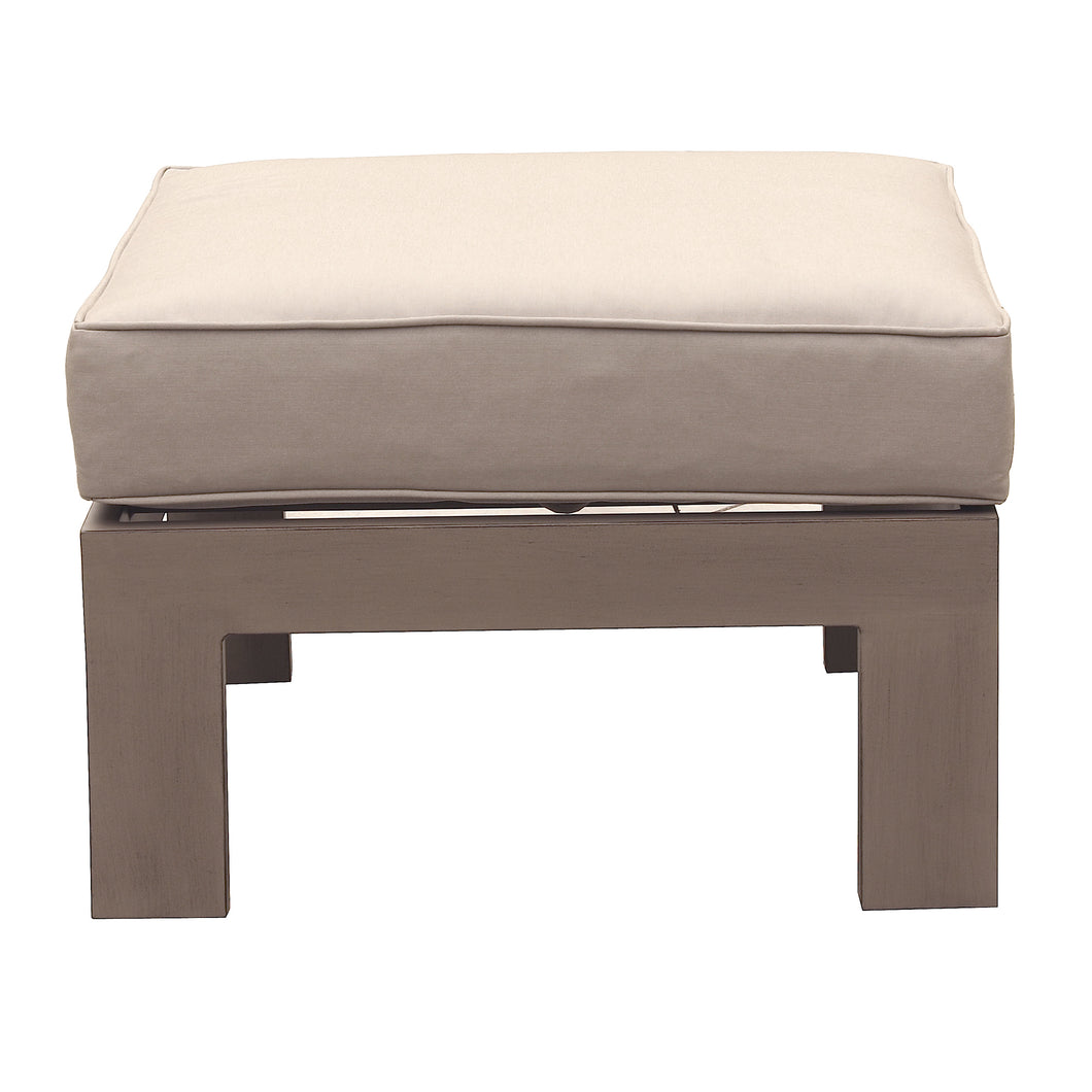 Ottoman With Cushion, Brama/Taupe