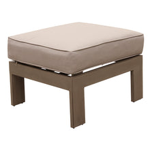 Load image into Gallery viewer, Ottoman With Cushion, Brama/Taupe
