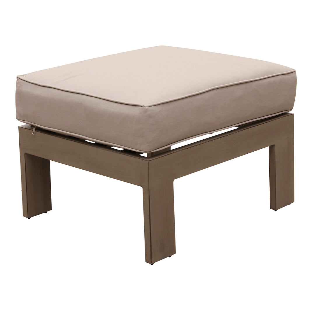 Ottoman With Cushion, Brama/Taupe