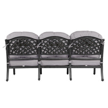Load image into Gallery viewer, Outdoor Patio Aluminum Sofa Chair with Cushion
