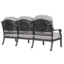 Load image into Gallery viewer, Outdoor Patio Aluminum Sofa Chair with Cushion
