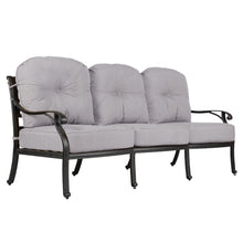Load image into Gallery viewer, Outdoor Patio Aluminum Sofa Chair with Cushion
