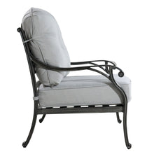 Load image into Gallery viewer, Outdoor Patio Aluminum Club Chair with Cushion
