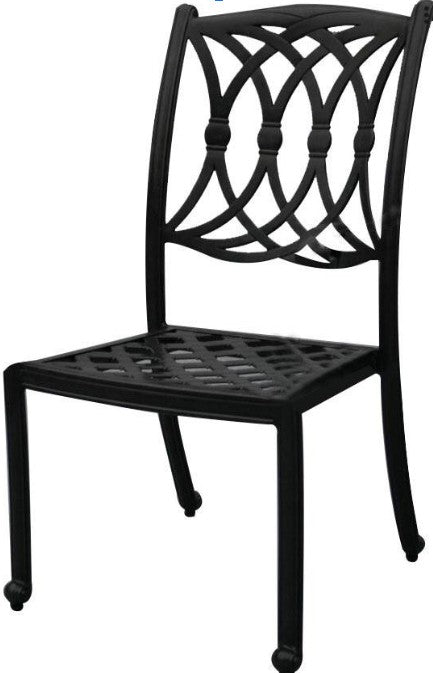 La Flamme Lace Armless Dining Chair