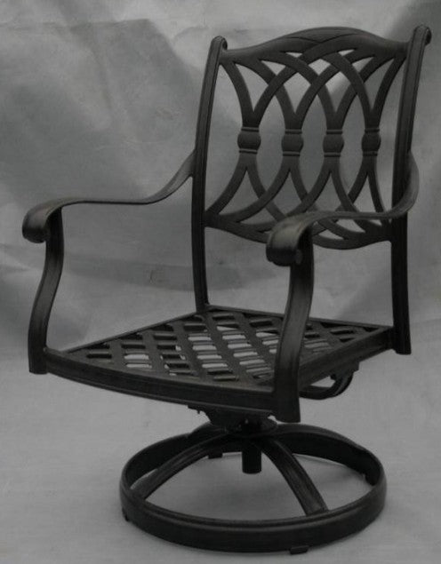 La Flamme High back Club Swivel Rocker Chair