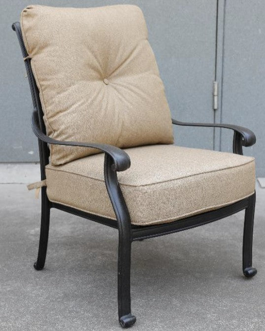 La Flamme High back Club Chair