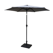 Load image into Gallery viewer, 9&#39; Pole Umbrella With Carry Bag, Gray
