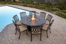 Load image into Gallery viewer, 64&quot; Round Dining Fire Table Set (Classic) (Container Order Only)
