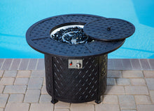 Load image into Gallery viewer, 36&quot; Round Firetable Bistro Top + Base (Container Order Only)
