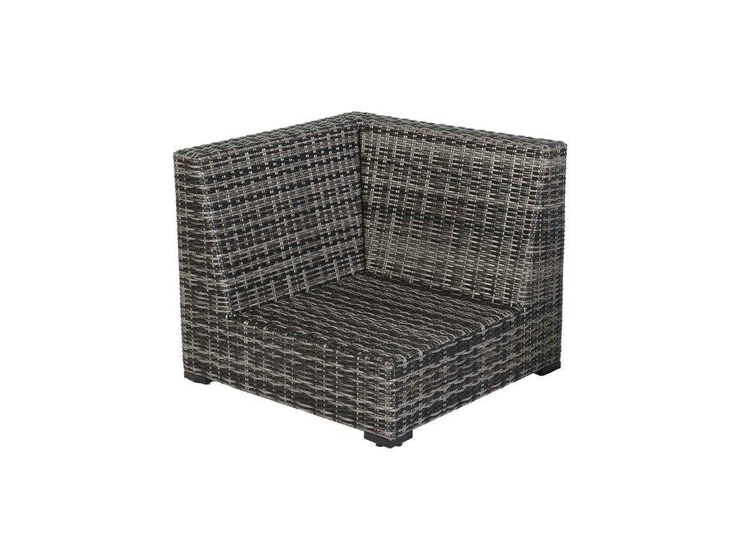 Athena Dark Sectional Corner Club Chair (Container Order Only)