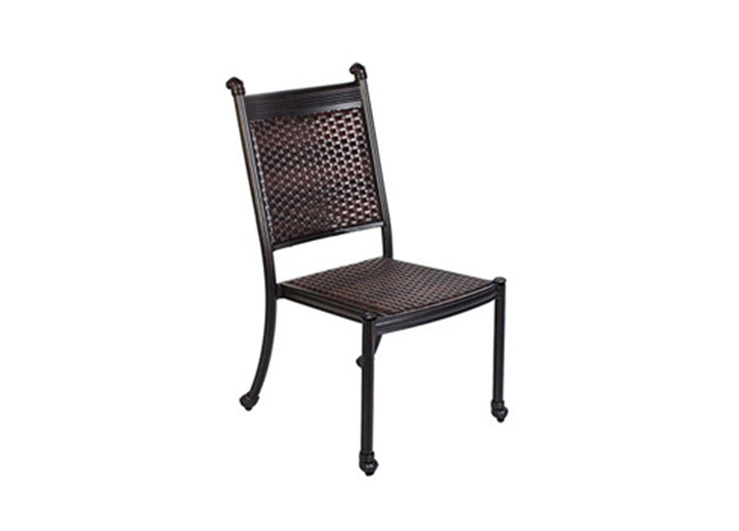 Wicker Dining Armless Chair (Set of 4)