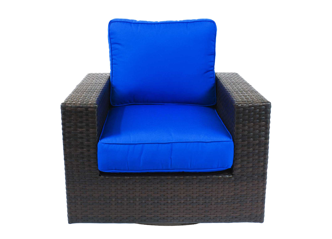 Aztec Club Chair Swivel (Container Order Only)