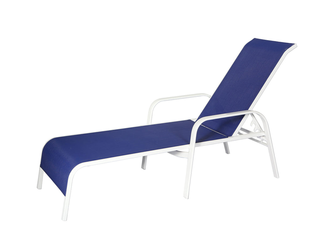 Commercial Chaise Lounge - True Blue (Container Order Only)