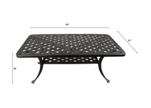 Load image into Gallery viewer, 42&quot; x 21&quot; Rectangle Coffee Table Weave
