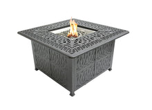 Load image into Gallery viewer, 44&quot; Square Chat Wrap Firepit Table Signature (Burner or Ice Bucket Optional)
