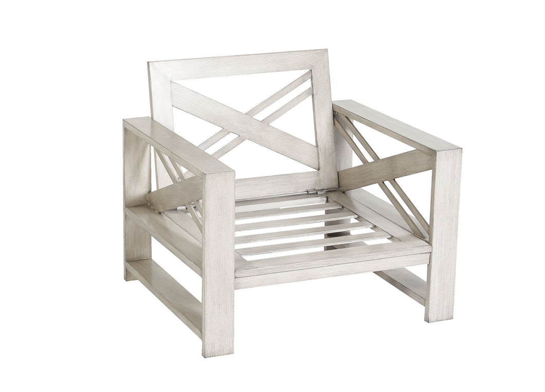 JoLee White Club Chair
