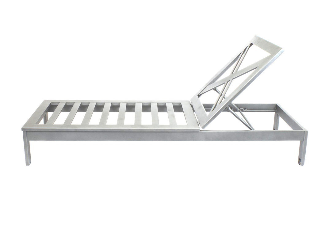 Jolee White Chaise Lounge