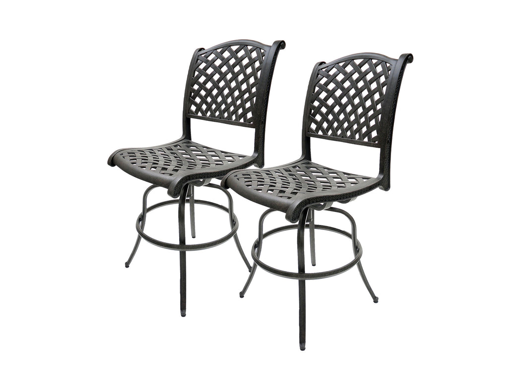 2PC Laced Armless Counter Barstool (Container Order Only)