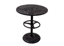 Load image into Gallery viewer, 42&quot; Round Pedestal Counter Table Weave With Footrest
