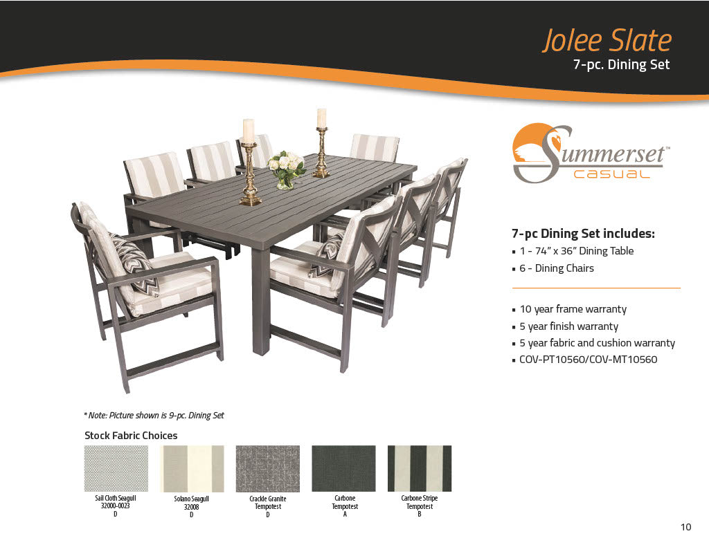 JoLee Dining 7PC Set