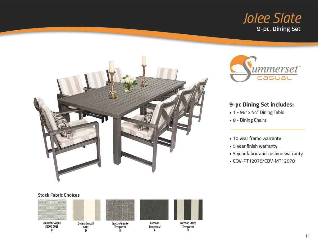 JoLee Dining 9PC Set